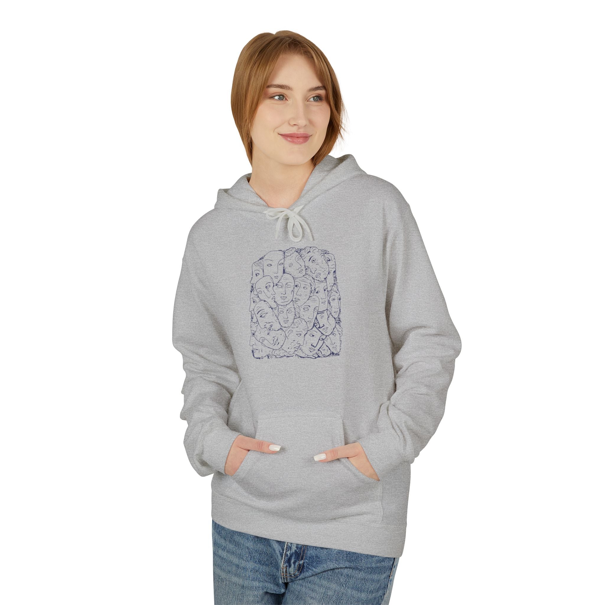 Stylish Soft Fleece Hoodie - Cozy Unisex Sweatshirt for All Occasions, Casual Wear, Gifts, Comfortable Lounge Wear, Everyday Style