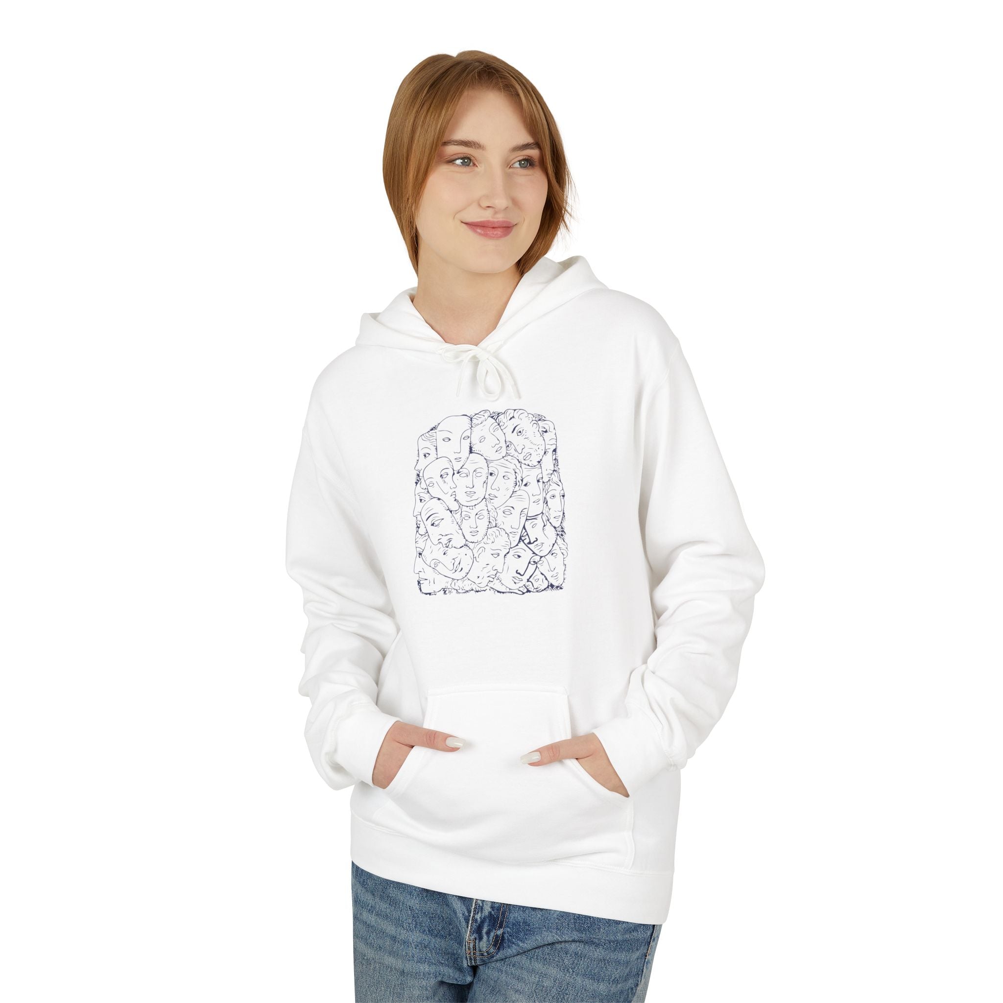 Stylish Soft Fleece Hoodie - Cozy Unisex Sweatshirt for All Occasions, Casual Wear, Gifts, Comfortable Lounge Wear, Everyday Style