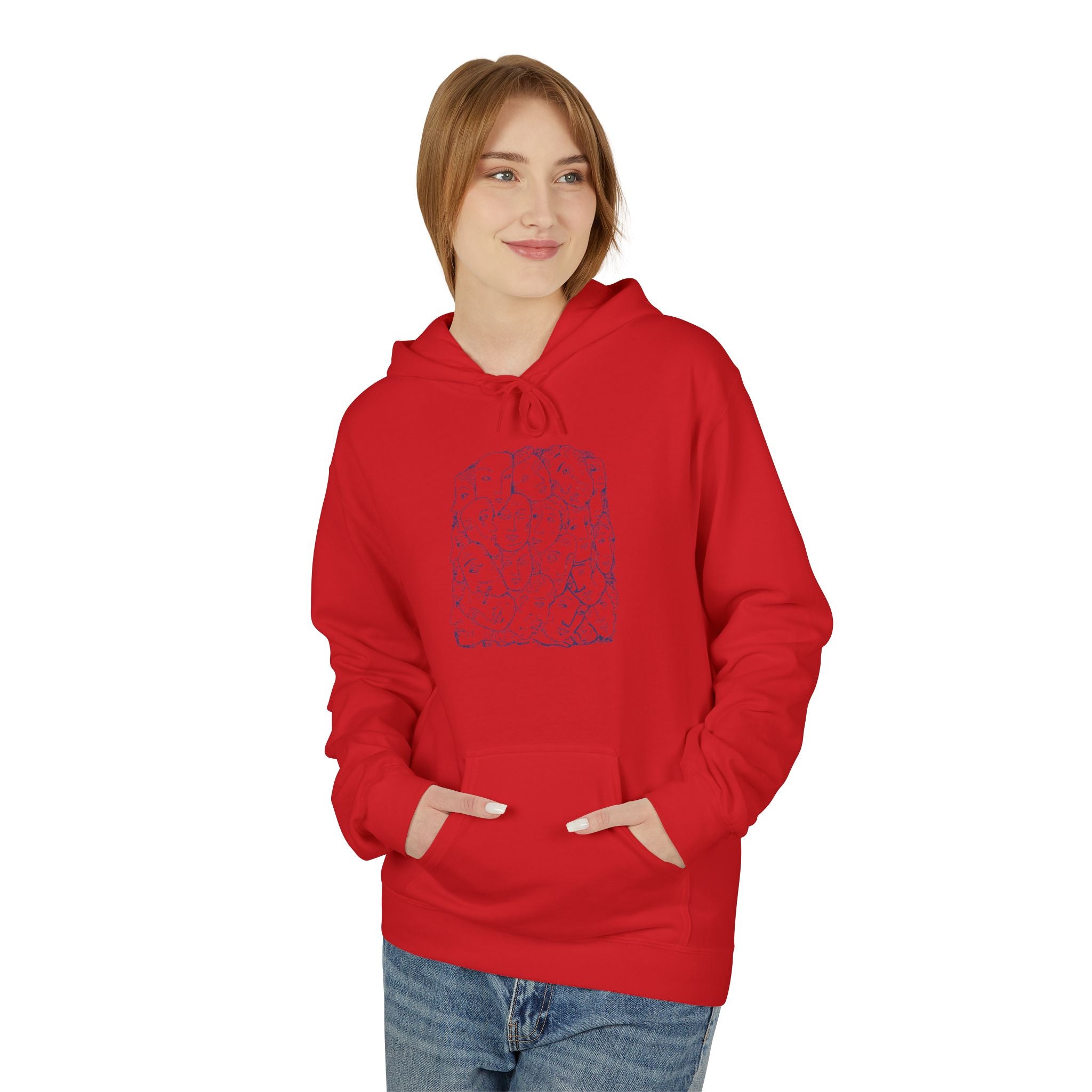 Stylish Soft Fleece Hoodie - Cozy Unisex Sweatshirt for All Occasions, Casual Wear, Gifts, Comfortable Lounge Wear, Everyday Style