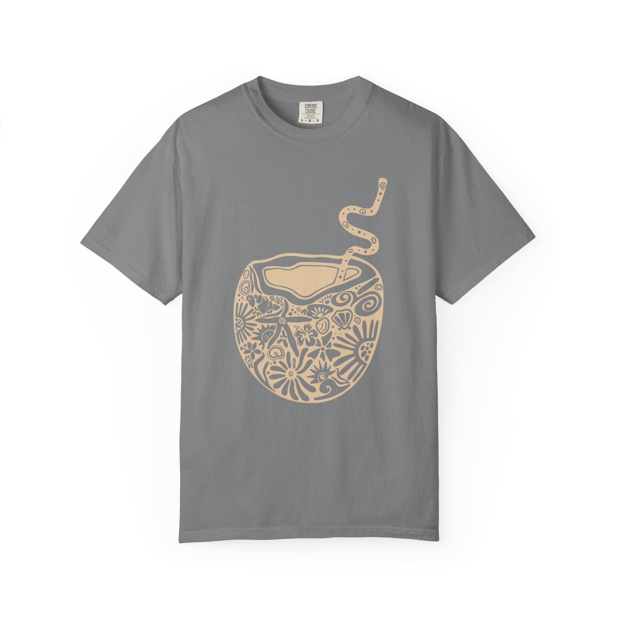 Tropical Refreshment T-shirt, Perfect for Summer, Beach Day, Casual Outings, Unique Gift, Vacation Vibes, Relaxing Moments