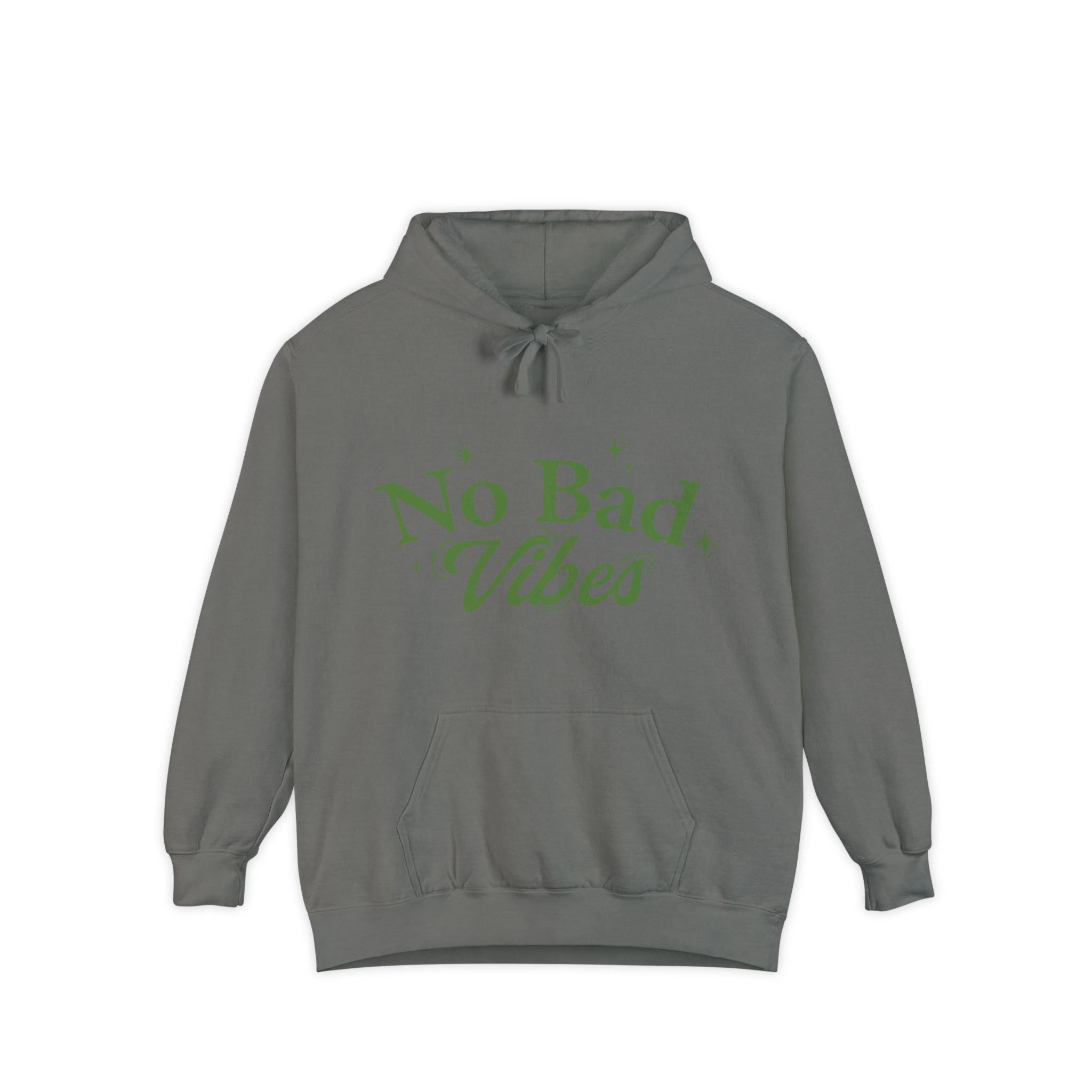 Unisex Motivational Hoodie - No Bad Vibes, Cozy Sweater, Positive Attitude Apparel, Gift for Friends, Casual Wear, Fall Fashion