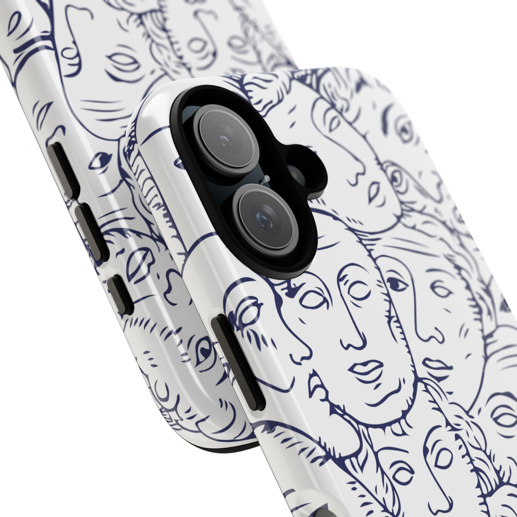 Artistic Phone Case, Unique Cell Phone Cover, Stylish Tech Accessory, Gift for Art Lovers, Modern Design, Phone Protection