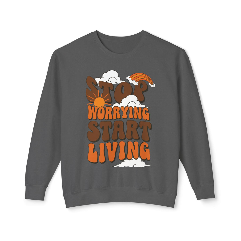 Chill Vibe Vintage Crewneck Sweatshirt, Fall Wardrobe Essential, Gift for Friends, Motivational Style, Cozy Outfit for Everyday