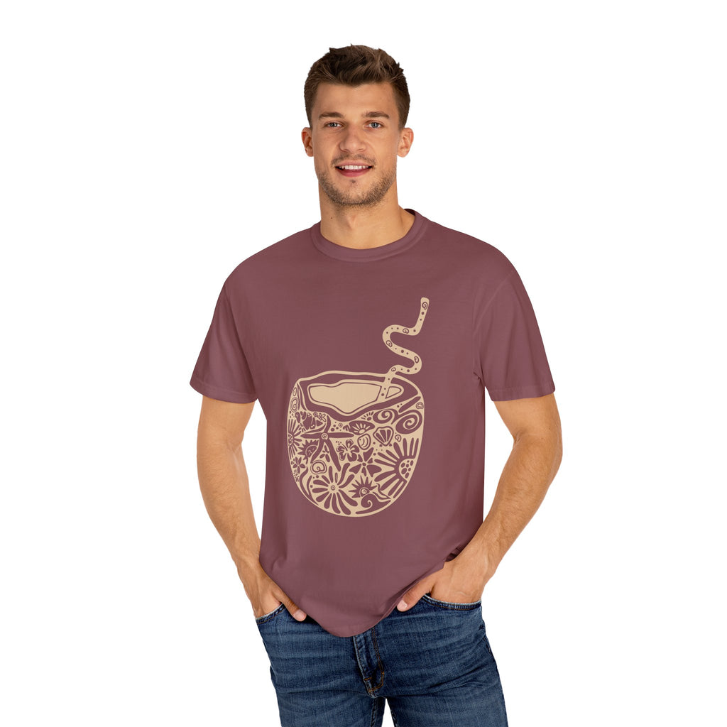Tropical Refreshment T-shirt, Perfect for Summer, Beach Day, Casual Outings, Unique Gift, Vacation Vibes, Relaxing Moments