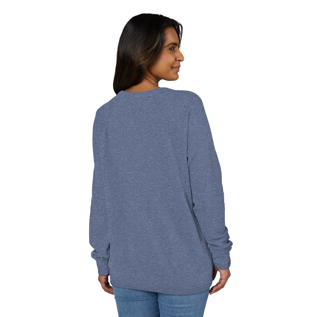 Cozy Casual Raglan Sweatshirt, Comfortable Unisex Crewneck Top, Perfect for Athleisure, Everyday Wear, Gift for Friends