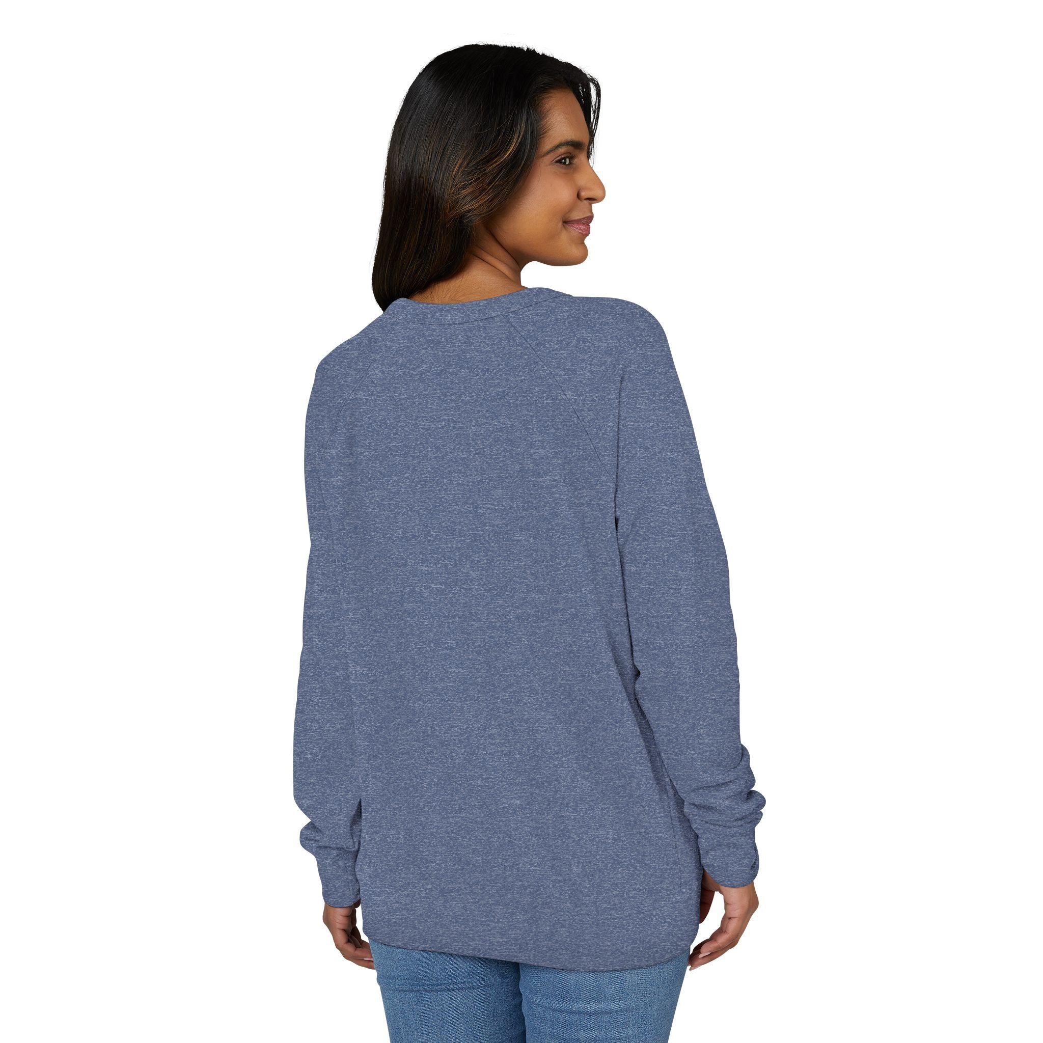 Cozy Casual Raglan Sweatshirt, Comfortable Unisex Crewneck Top, Perfect for Athleisure, Everyday Wear, Gift for Friends