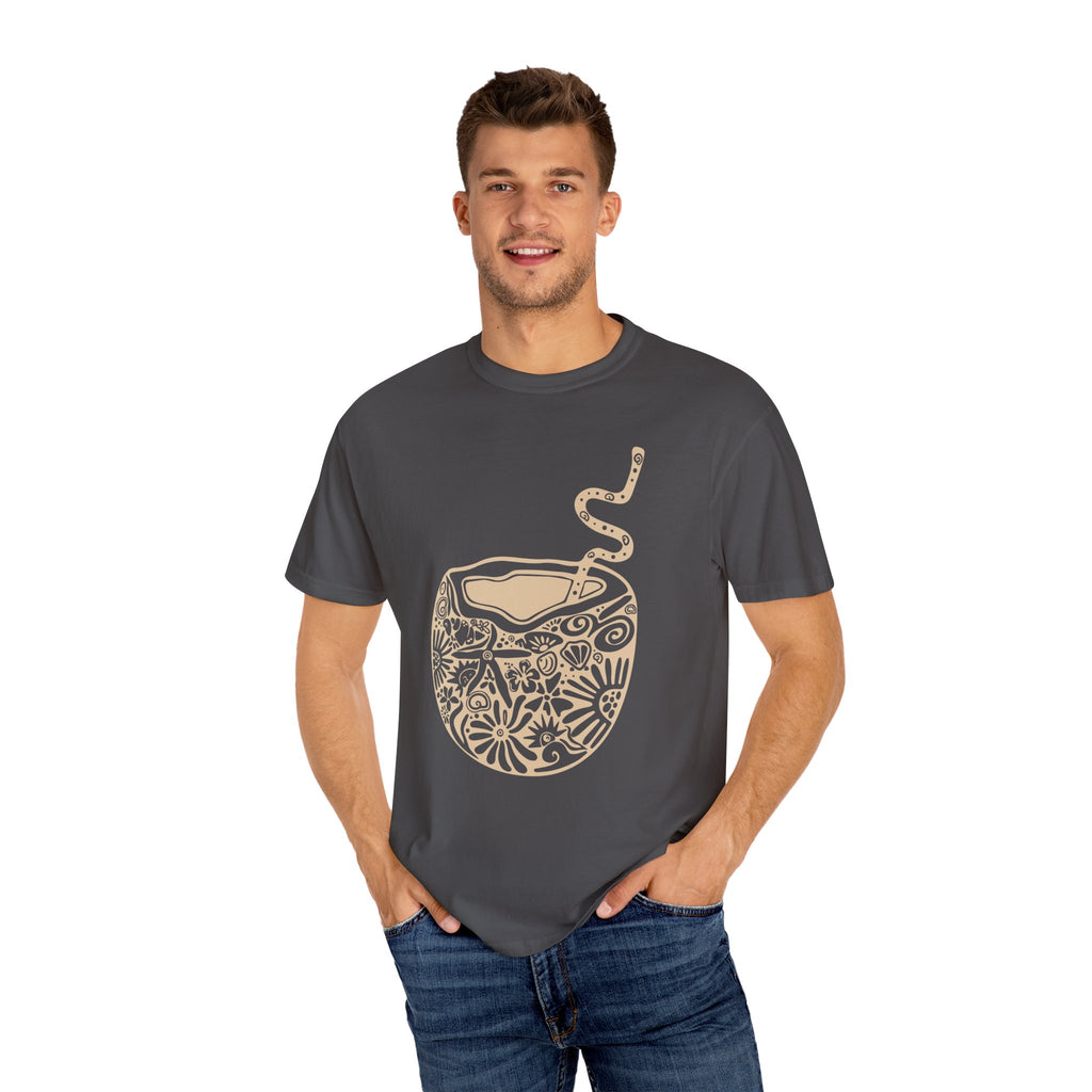 Tropical Refreshment T-shirt, Perfect for Summer, Beach Day, Casual Outings, Unique Gift, Vacation Vibes, Relaxing Moments