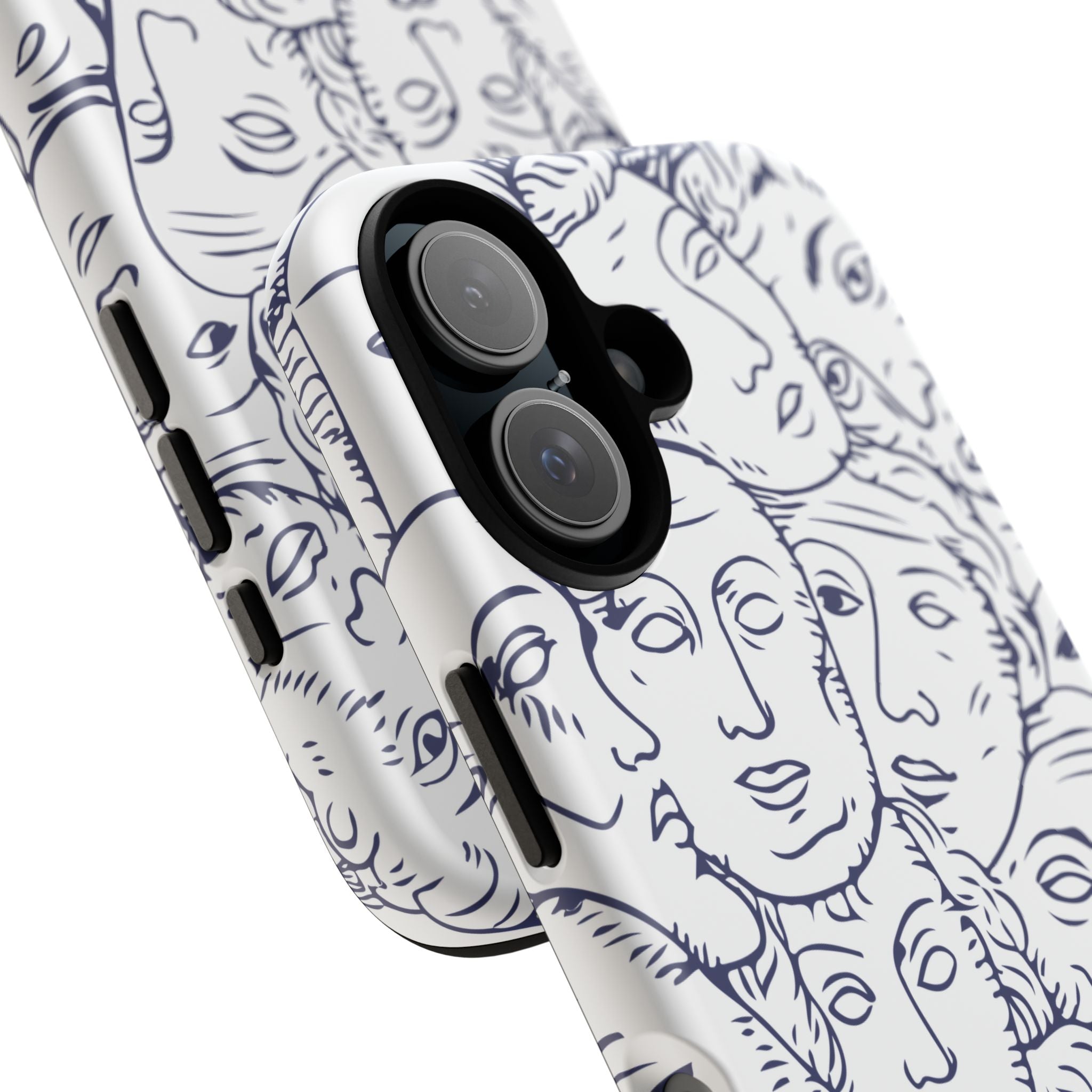 Artistic Phone Case, Unique Cell Phone Cover, Stylish Tech Accessory, Gift for Art Lovers, Modern Design, Phone Protection