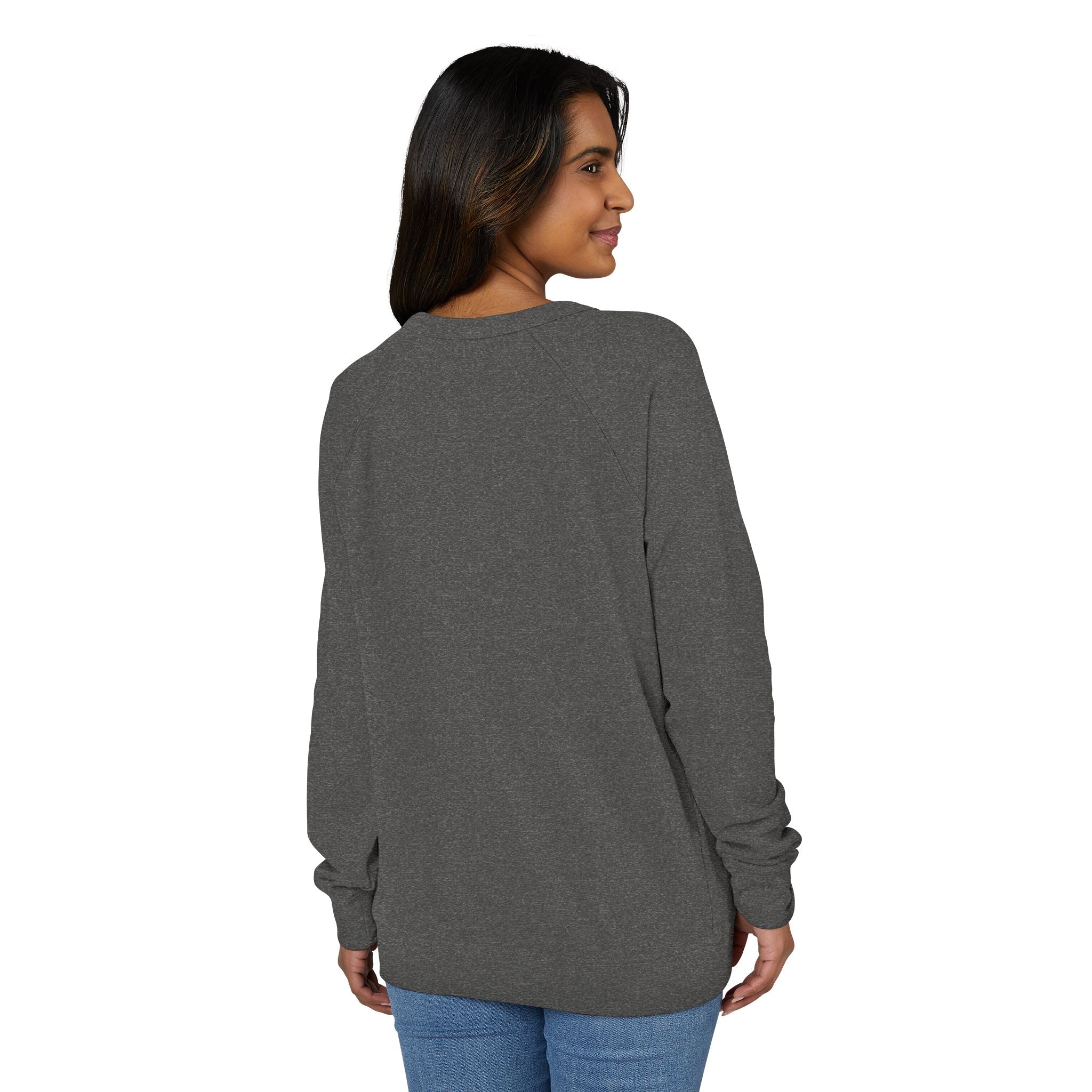 Cozy Casual Raglan Sweatshirt, Comfortable Unisex Crewneck Top, Perfect for Athleisure, Everyday Wear, Gift for Friends